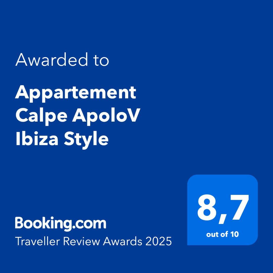 Appartement Calpe Apolov Ibiza Style Exterior photo